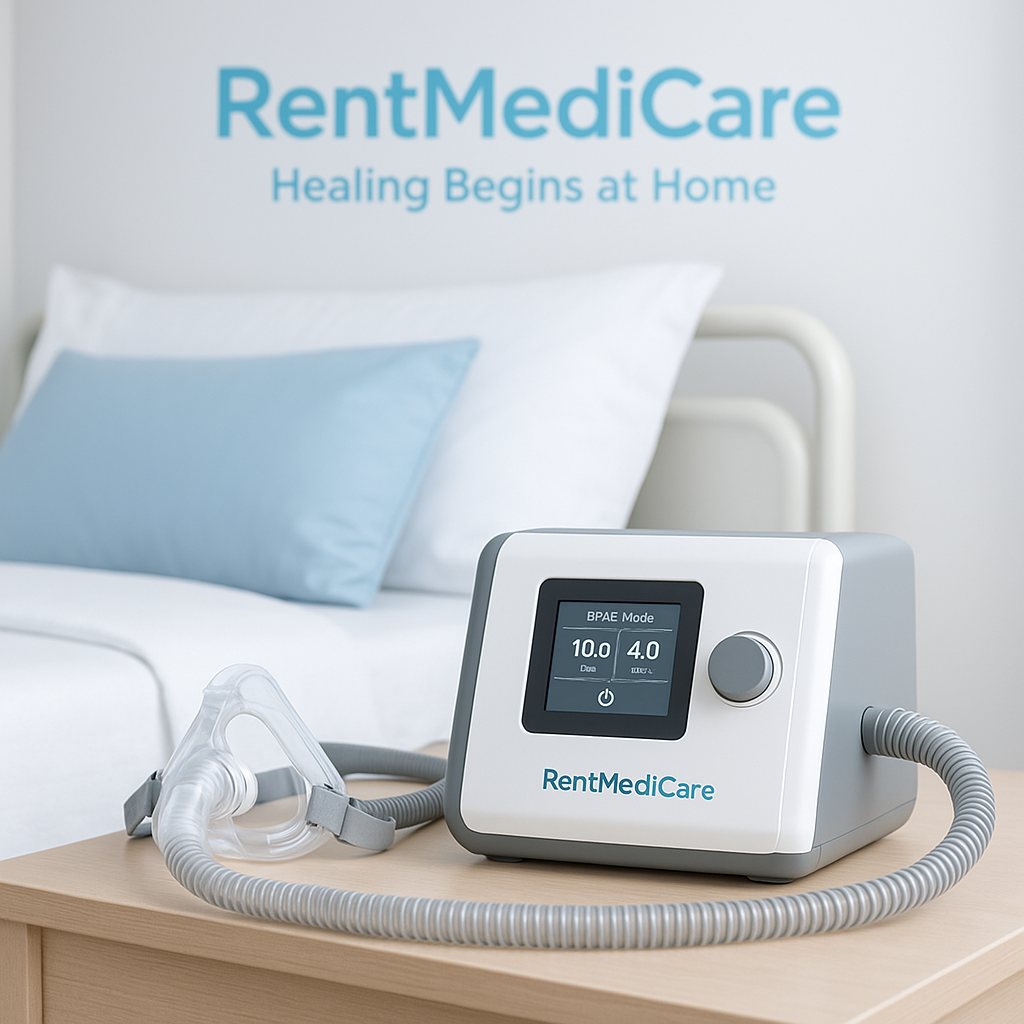 BiPAP Machine (Bilevel Positive Airway Pressure) – For patients with respiratory distress or COPD