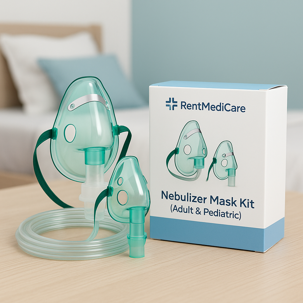 Nebulizer Mask Kit (Adult & Pediatric) – Comfortable and reusable accessories