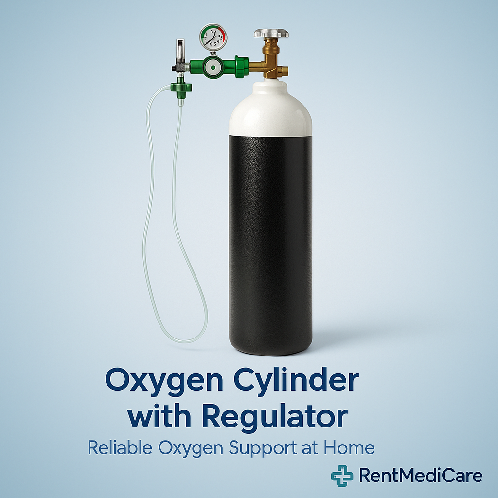 Oxygen Cylinder with Regulator