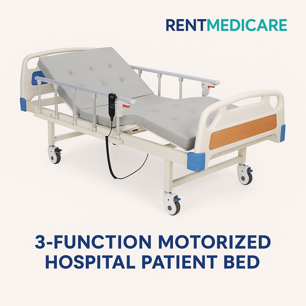 3-Function Motorized Hospital Patient Bed