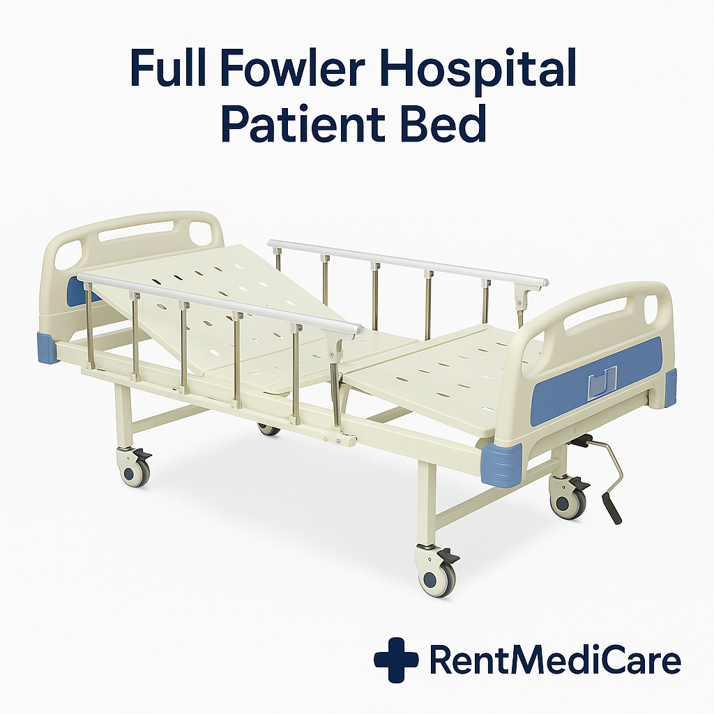 Full Fowler Hospital Patient Bed – Comfortable, Adjustable & Reliable Patient Care Solution