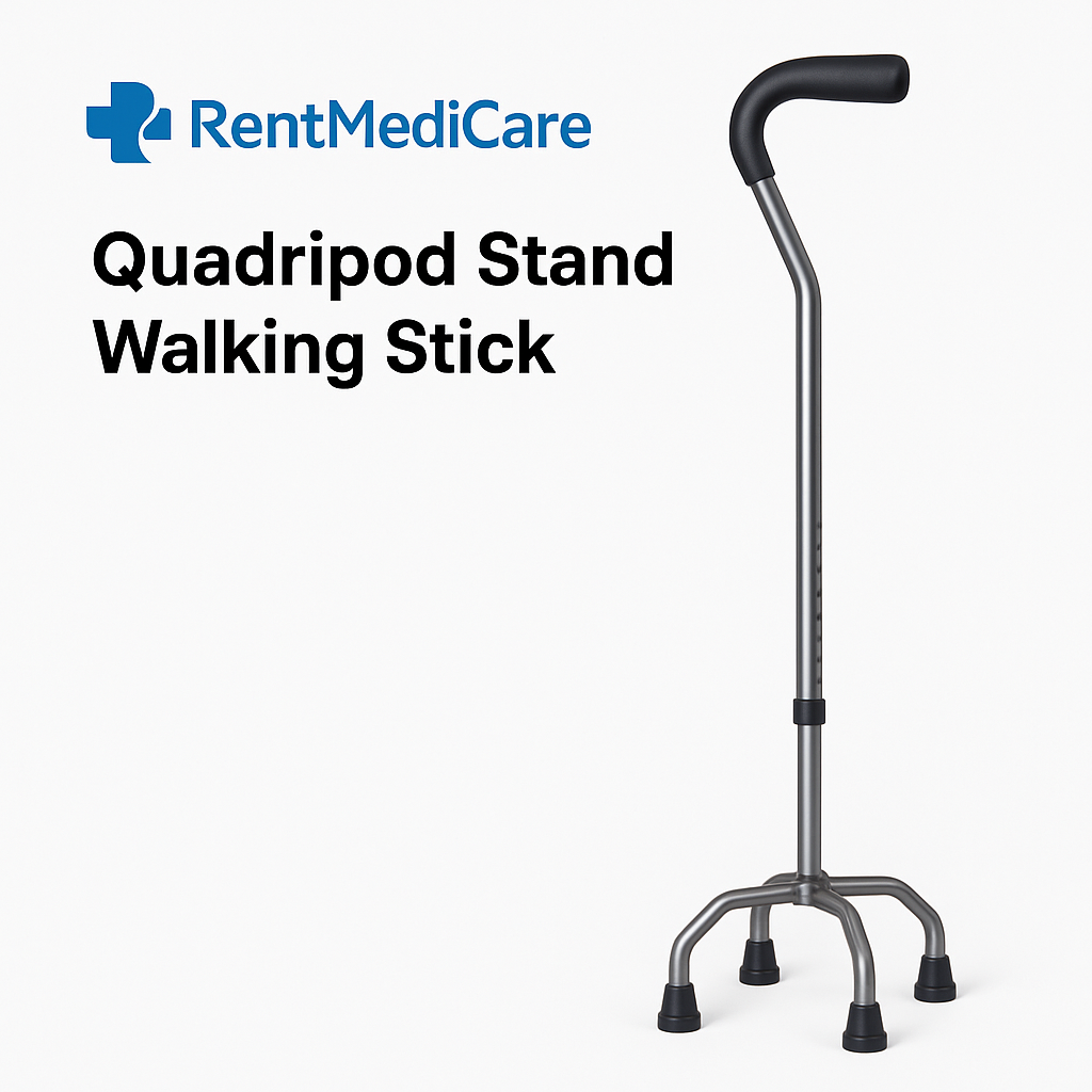 Quadripod Stand Walking Stick